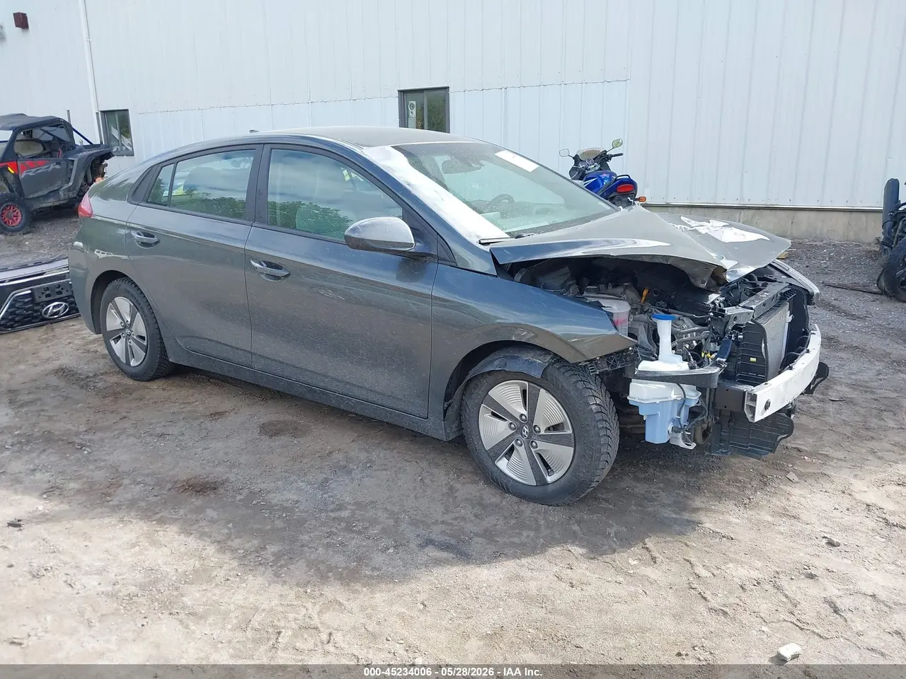 2022 Hyundai Ioniq Hybrid Blue