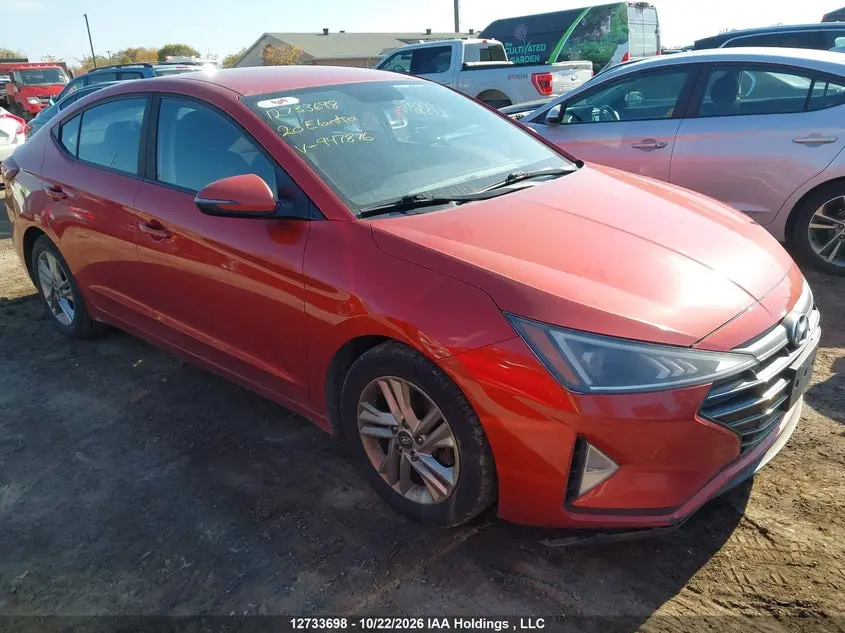 2020 Hyundai Elantra Sel/Value/Limited