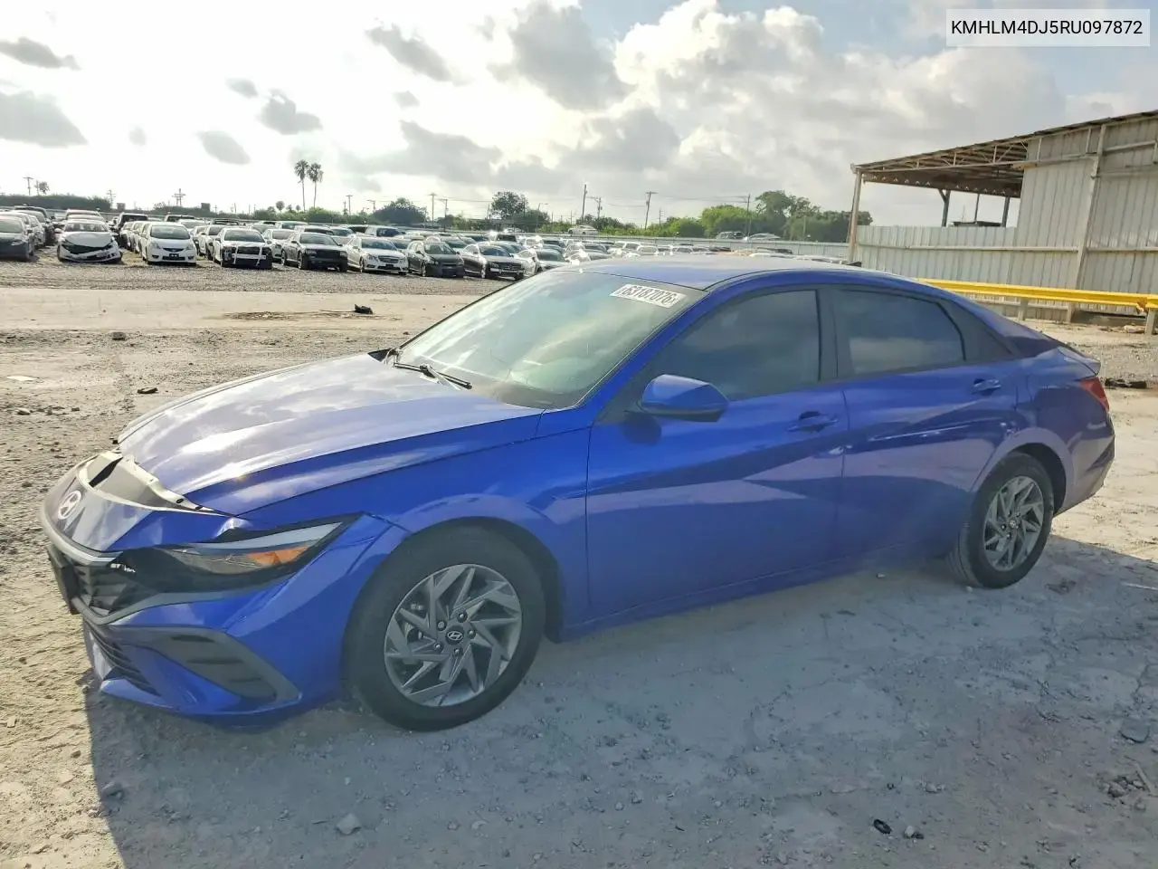 2024 Hyundai Elantra Blue