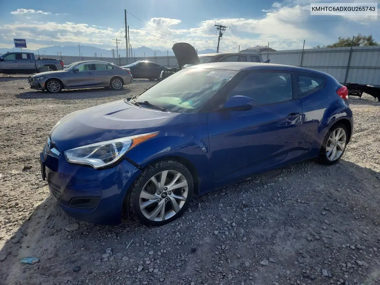 2016 Hyundai Veloster Base