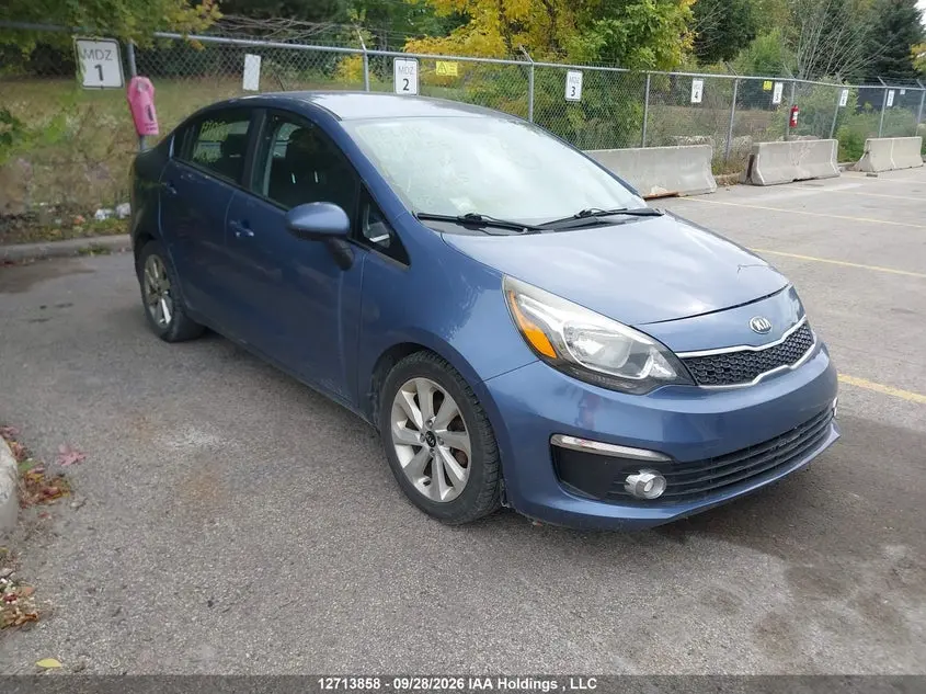 2016 Kia Rio Ex/Ex+ W/Sunroof/Lx/Lx+/Lx+ Eco/Sx