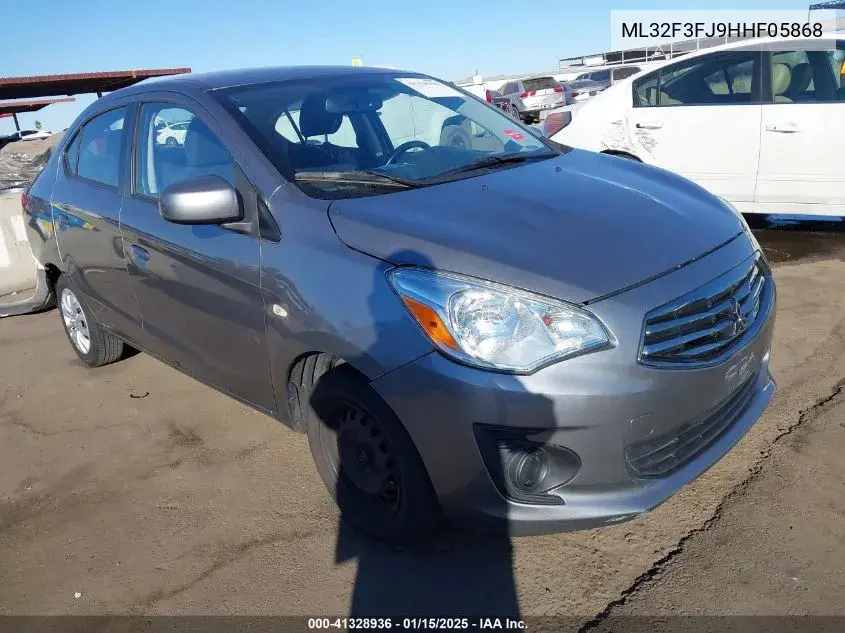 2017 Mitsubishi Mirage G4 ES
