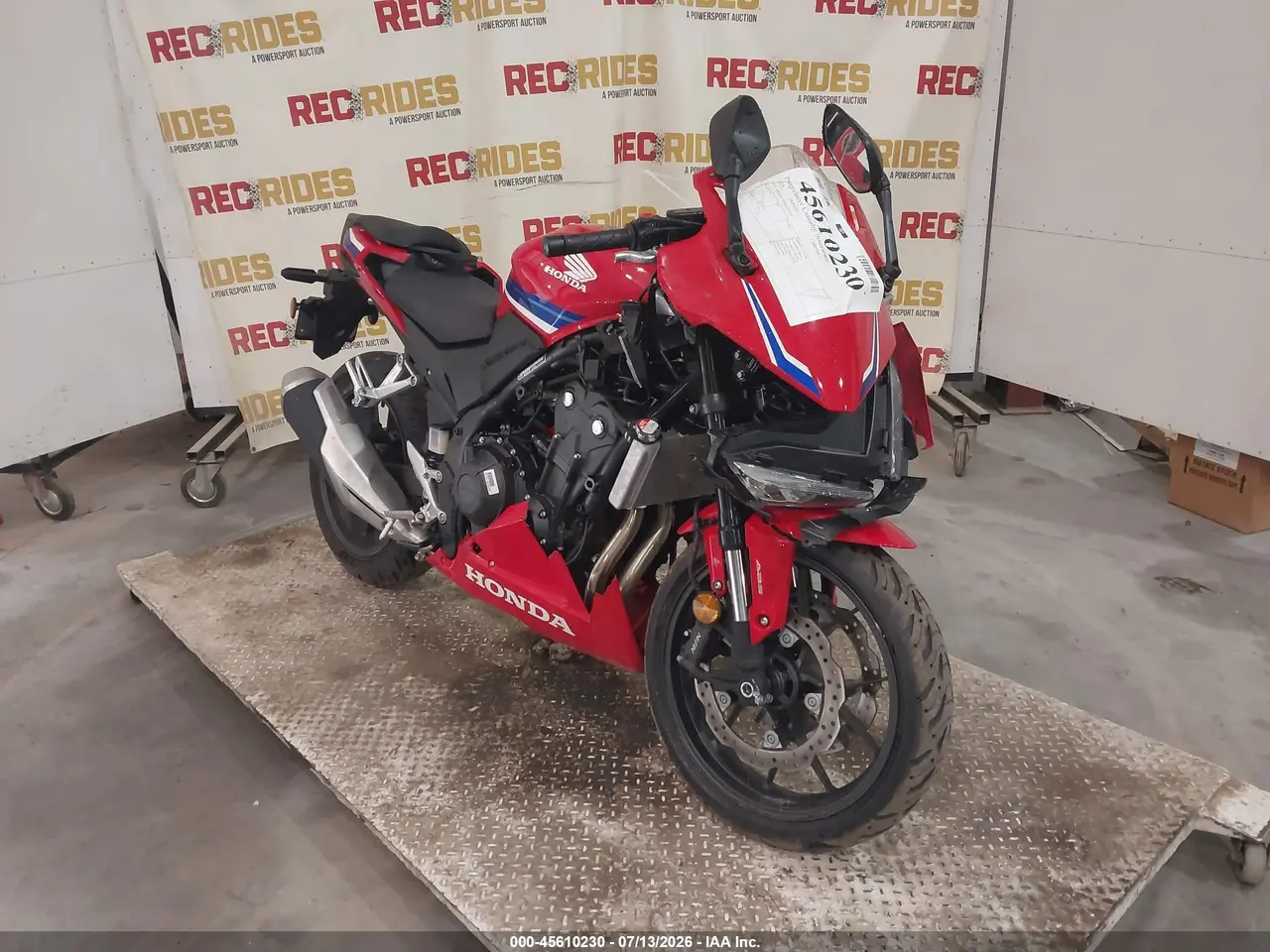 2025 Honda Cbr500 Ra