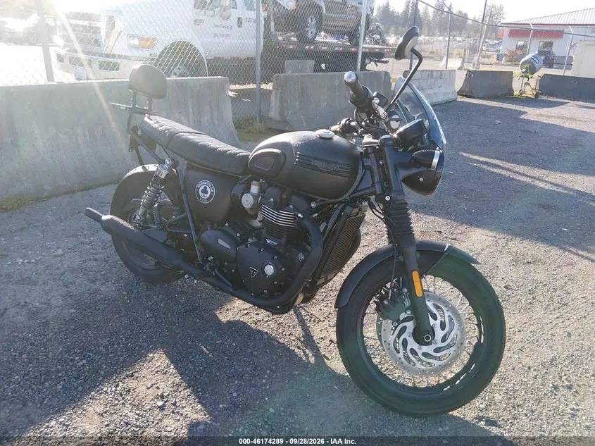2020 Triumph Motorcycle Bonneville T120/Black/Bud Ekins