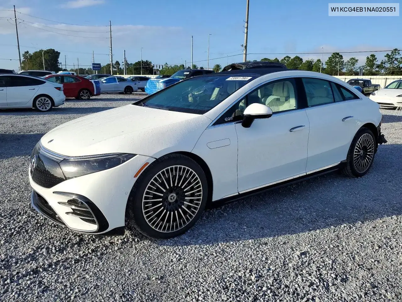 2022 Mercedes-Benz Eqs Sedan 580 4MATIC