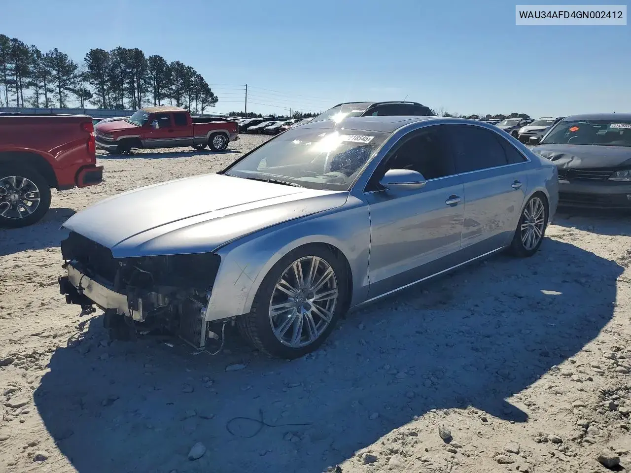 2016 Audi A8 L quattro