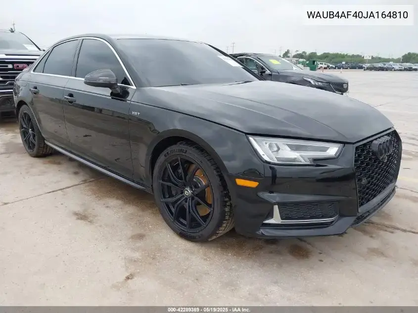2018 Audi S4 Premium Plus