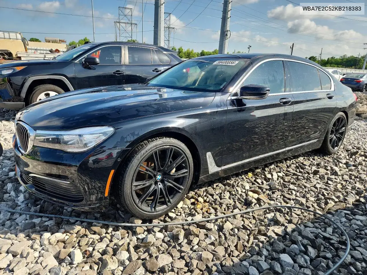 2019 BMW 740 I