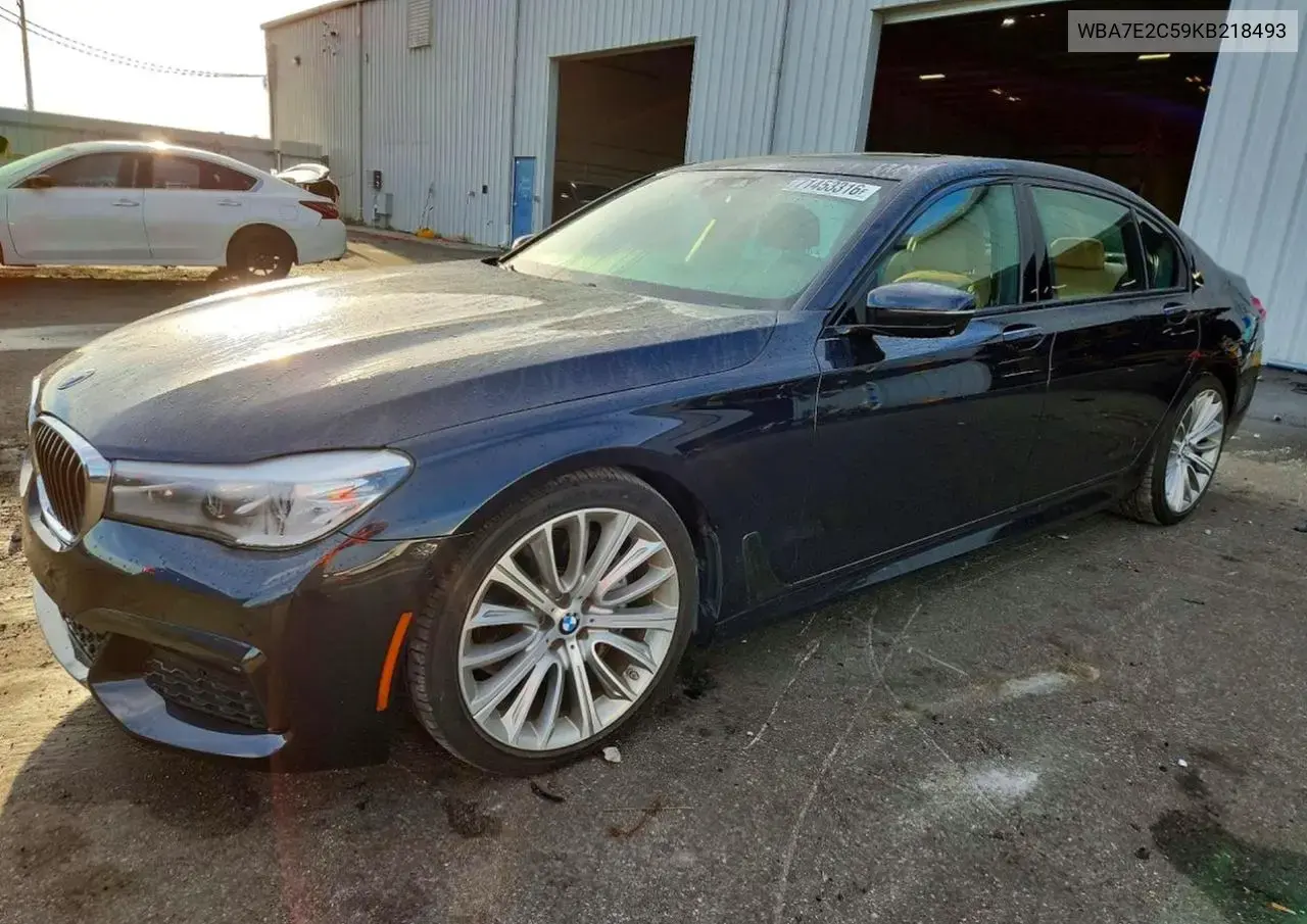 2019 BMW 740 I