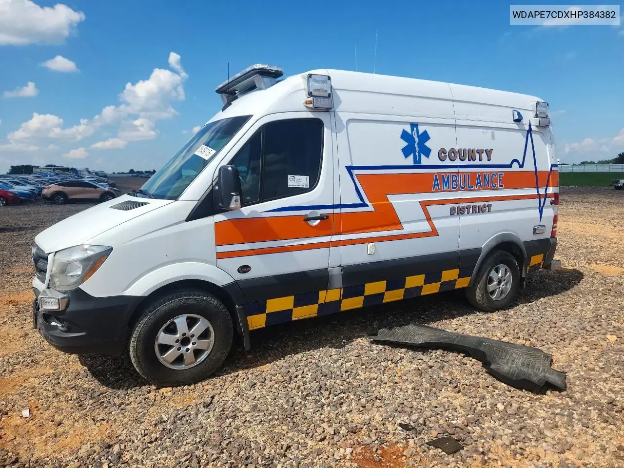 2017 Mercedes-Benz Sprinter 2500 Ambulance