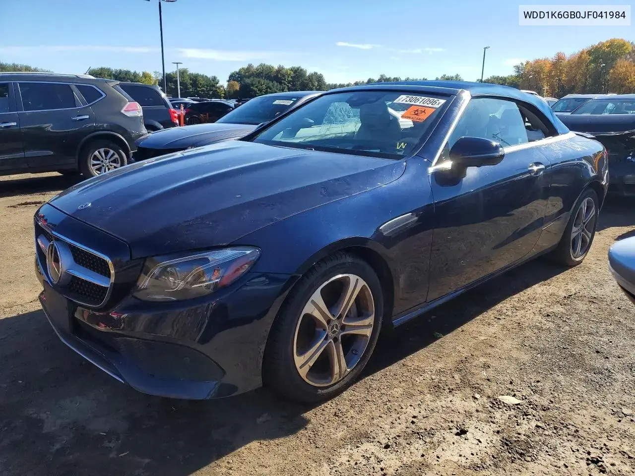 2018 Mercedes-Benz E 400 4MATIC