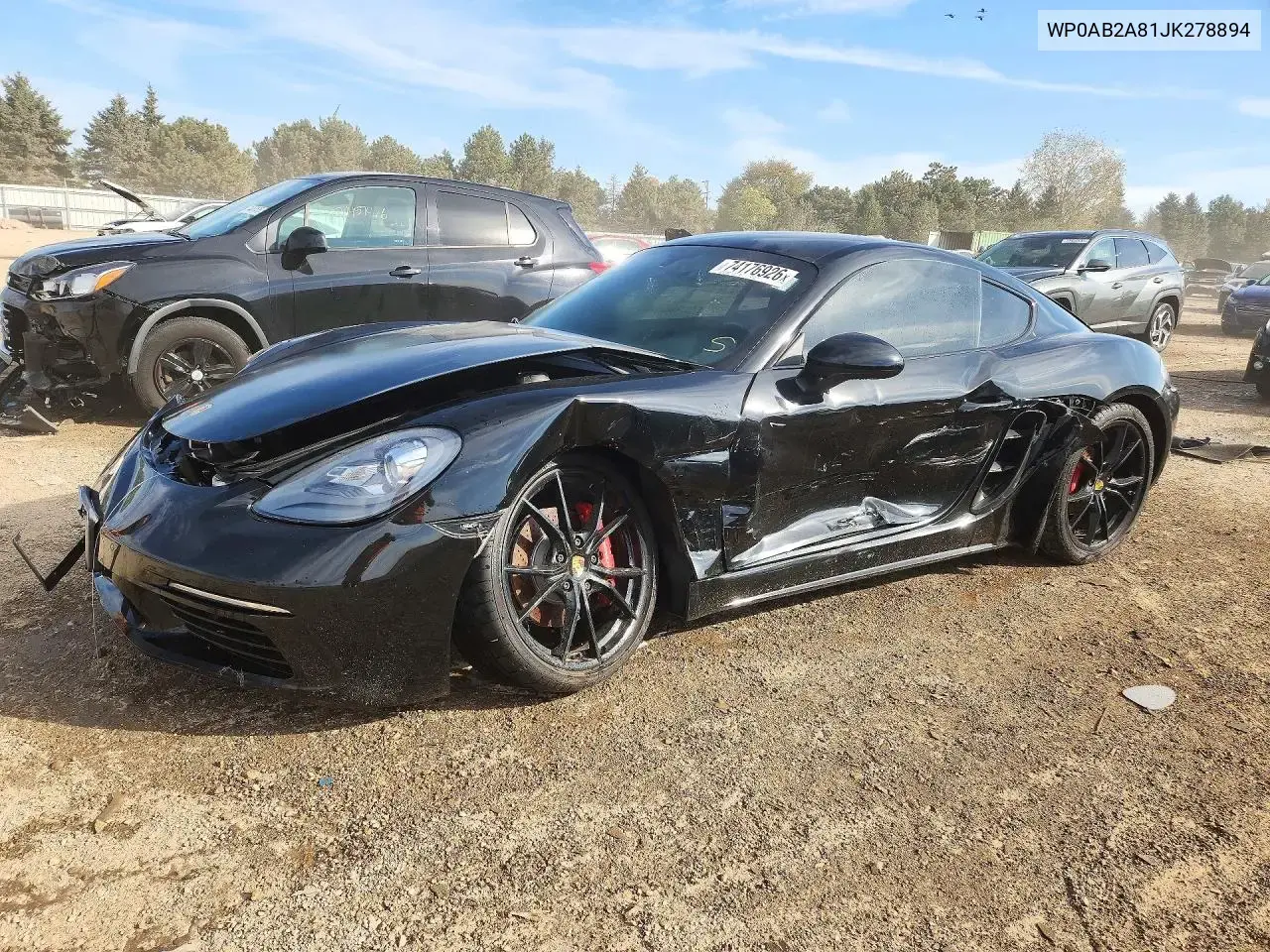 2018 Porsche Cayman S
