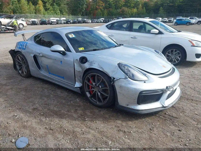 2016 Porsche Cayman Gt4