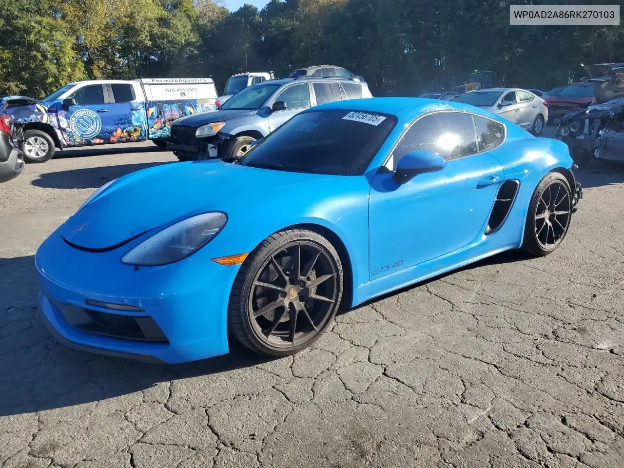 2024 Porsche Cayman GTS