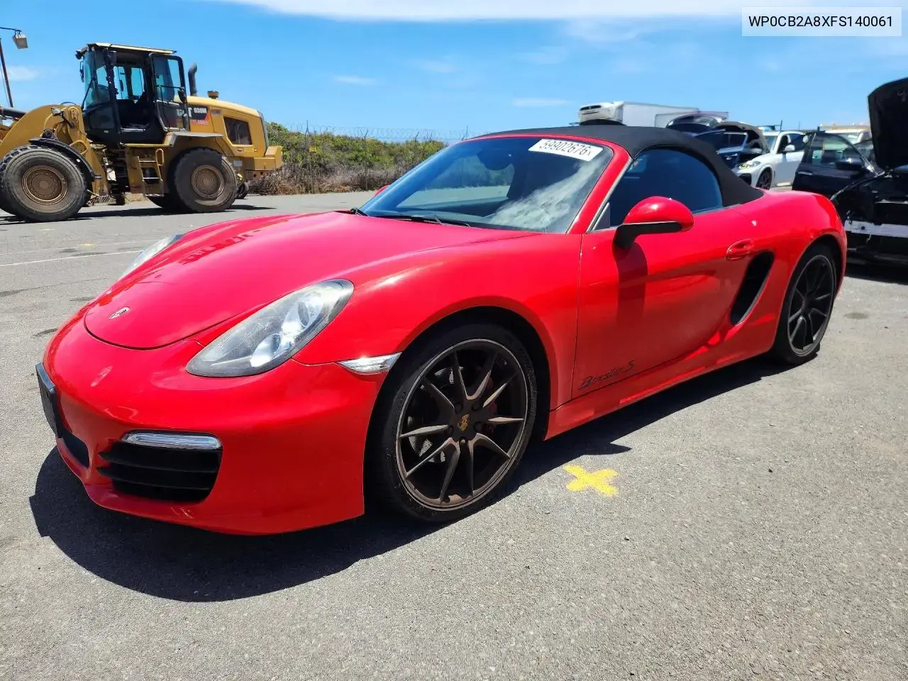 2015 Porsche Boxster S