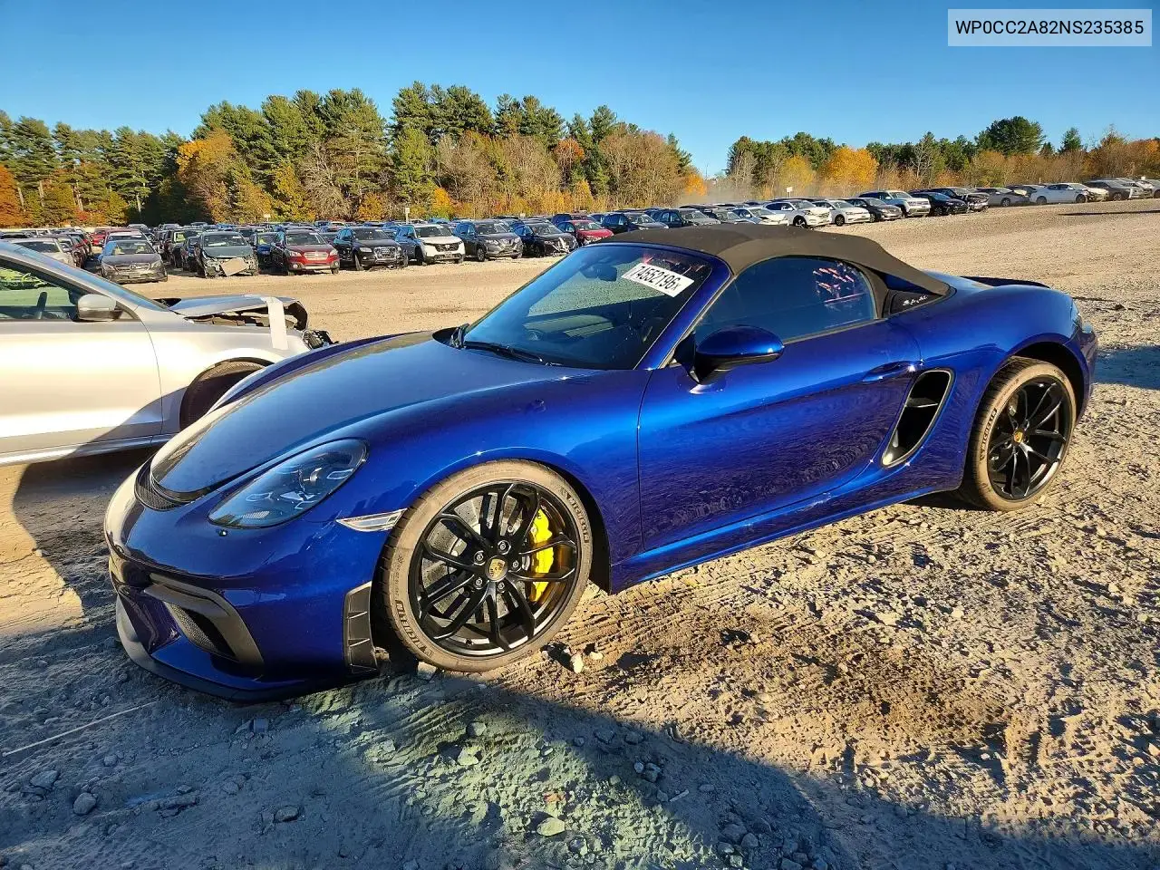 2022 Porsche Boxster Spyder
