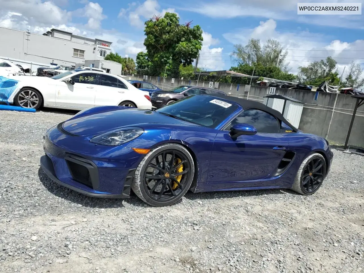 2021 Porsche Boxster Spyder