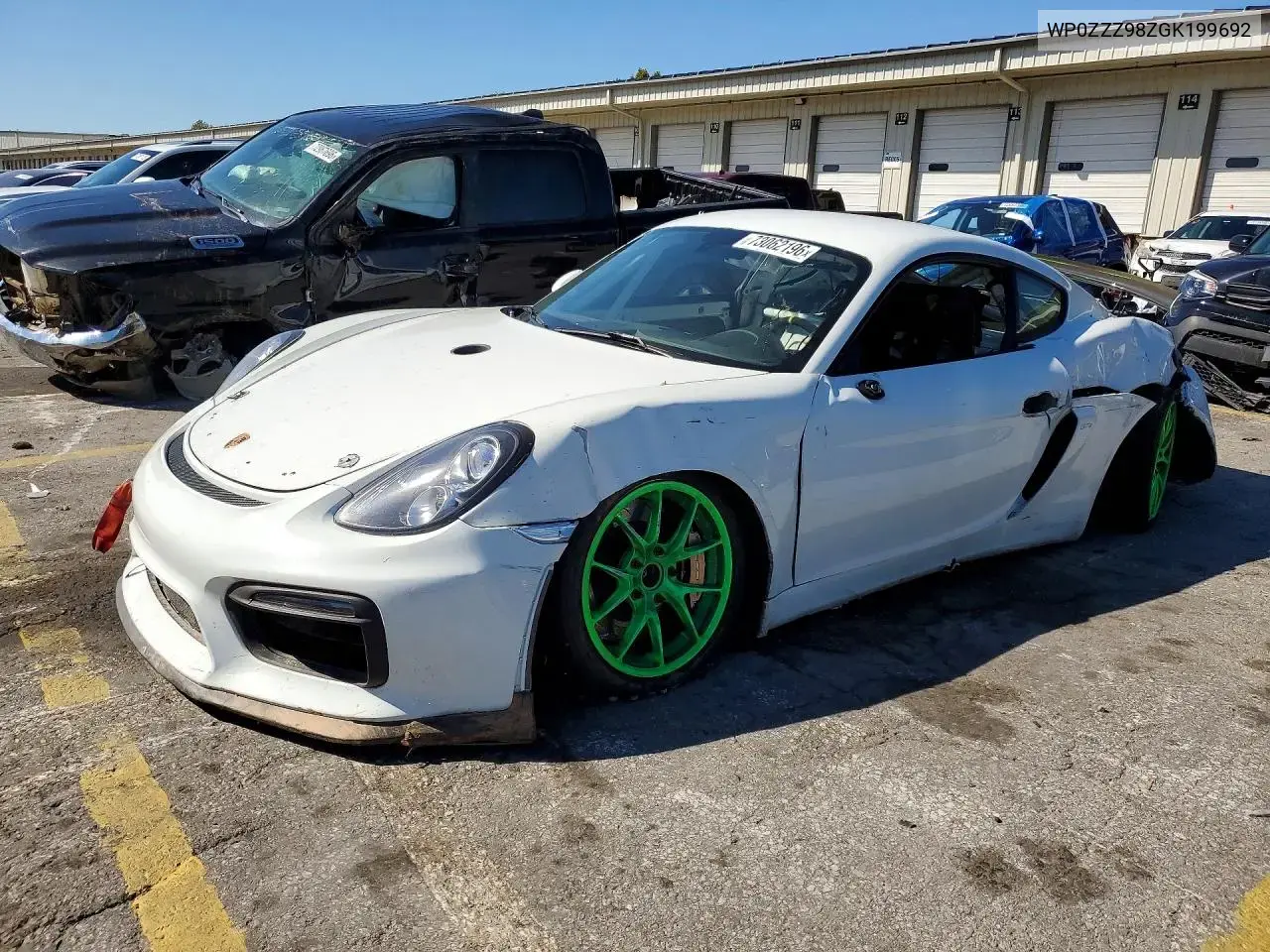 2016 Porsche Cayman Gt4