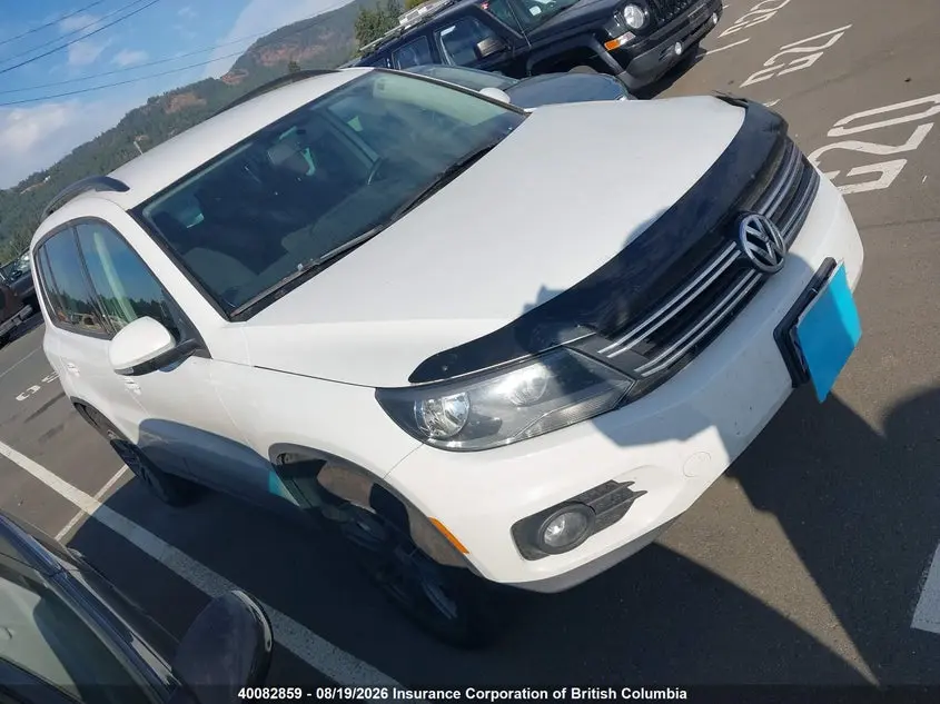 2015 Volkswagen Tiguan S/Se/Sel/R-Line