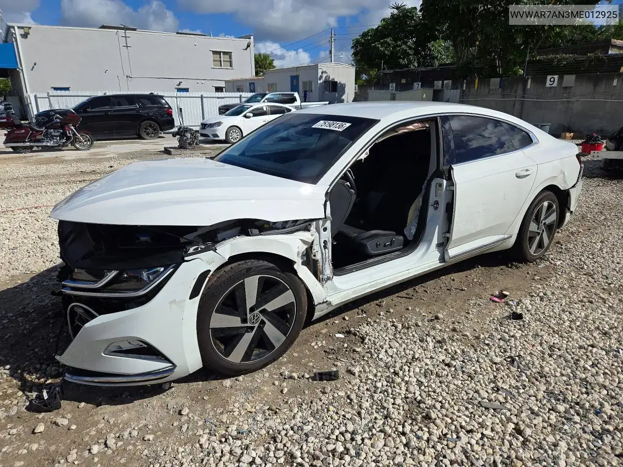 2021 Volkswagen Arteon SE