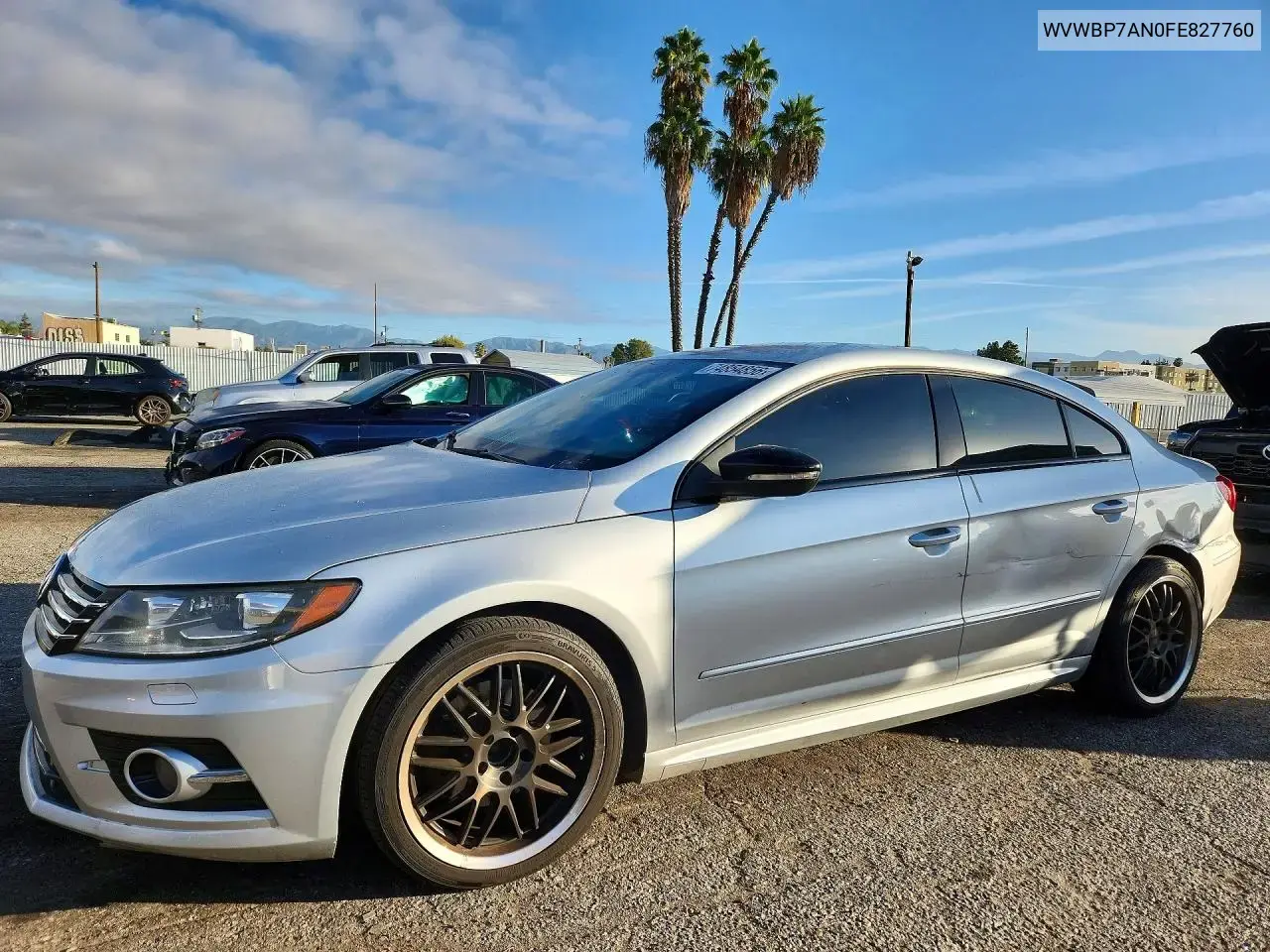 2015 Volkswagen Cc Sport