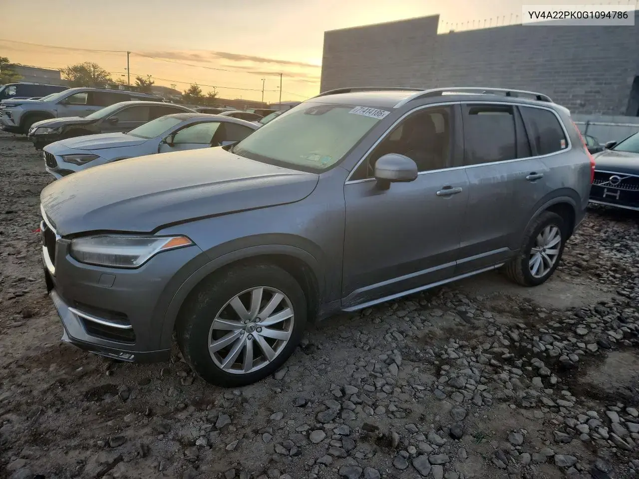 2016 Volvo XC90 T6