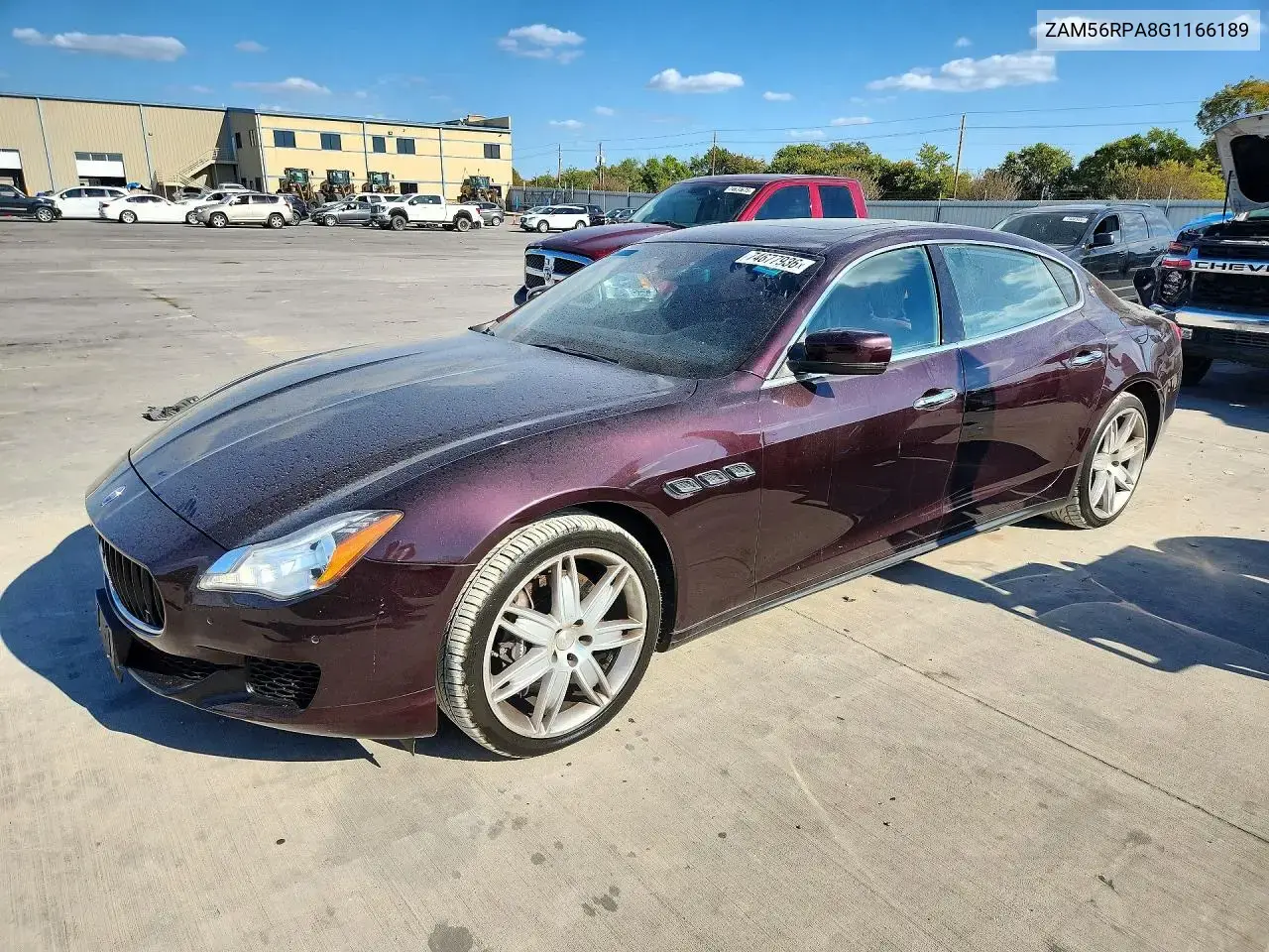 2016 Maserati Quattroporte S